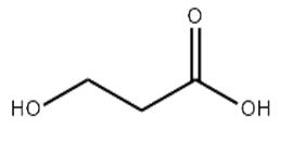 Structure of 3-Hydroxypropionic acid