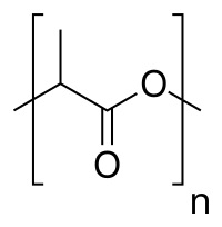 Fig. 1 Structure of polylactic acid